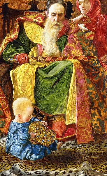 And who knoweth whether he shall be wise man or a fool, 1901 (oil on panel)