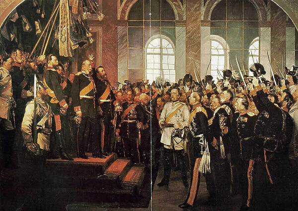 Wilhelm I (1859-1888) King of Prussia from 1861, being proclaimed first Emperor of Germany, 1871