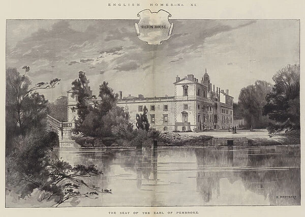 Wilton House, the Seat of the Earl of Pembroke (engraving)