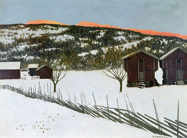 Winter Morning, 1898 (oil on canvas)
