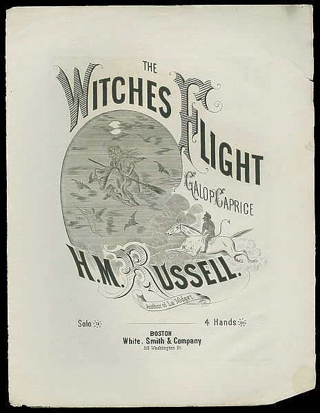 The Witches Flight, c.1770-1959 (print)