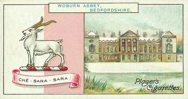 Woburn Abbey, Bedfordshire, Che Sara Sara, The Duke Of Bedford (colour litho)