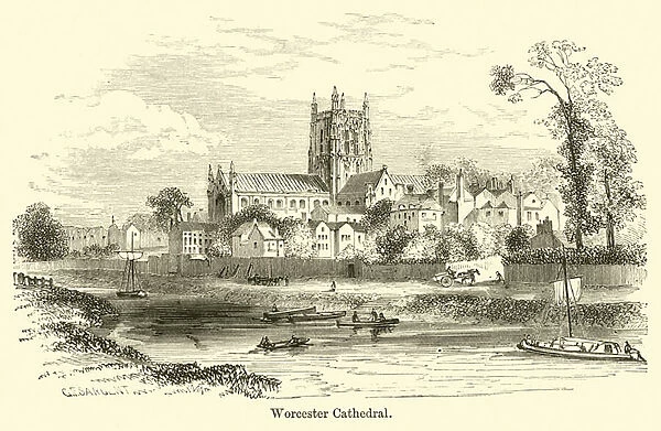 Worcester Cathedral (engraving)