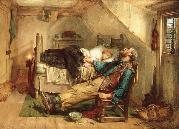 Worn Out, 1868 (oil on canvas)