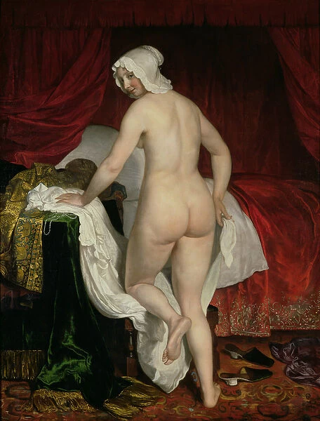 Young Woman Going to Bed, c. 1650 (oil on canvas)