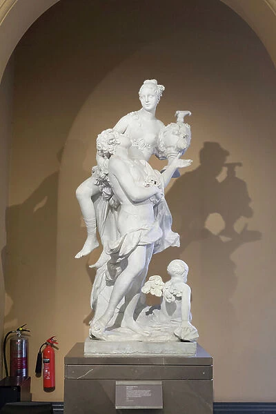 Zephyr and Flora, 1719-1723, (marble)