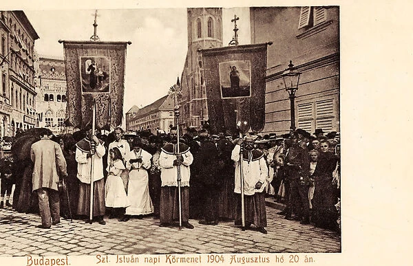 1904 Budapest Historical images Matthias Church