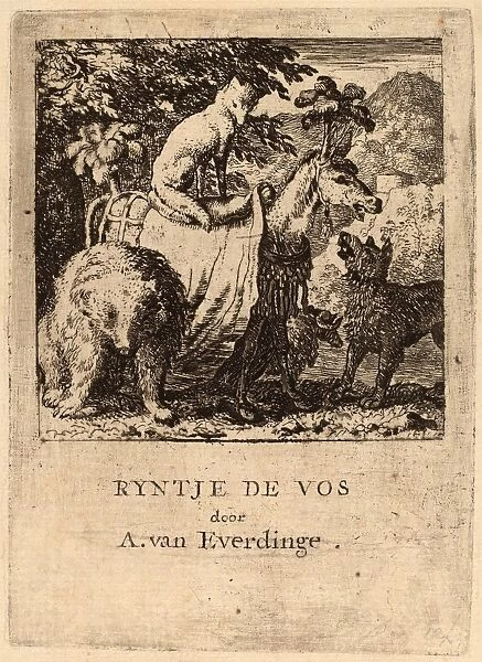 Allart van Everdingen (Dutch, 1621 - 1675), The Triumph of Reynard, probably c. 1645-1656