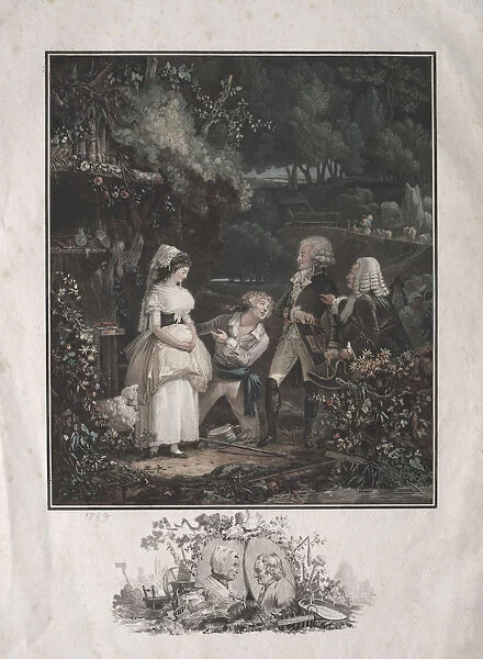 Annette Lubin 1789 Philibert Louis Debucourt