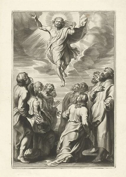 Ascension Christ Christ becomes heaven Around
