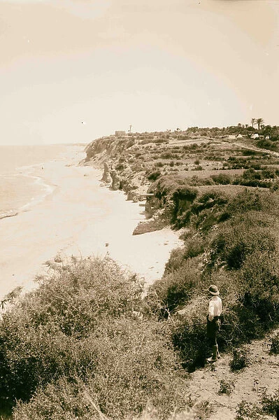 Askalon June 1921 Beaches Shrubs Middle East