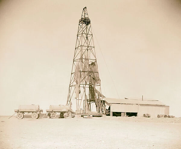 Beersheba District Drilling water 1934 Israel