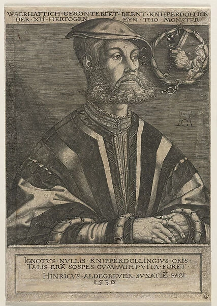 Bernt Knipperdolling 1536 Heinrich Aldegrever