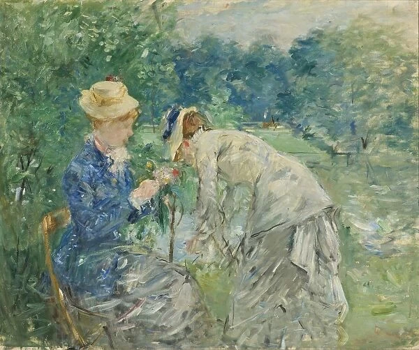 Berthe Morisot Bois de Boulogne I Boulognerskogen