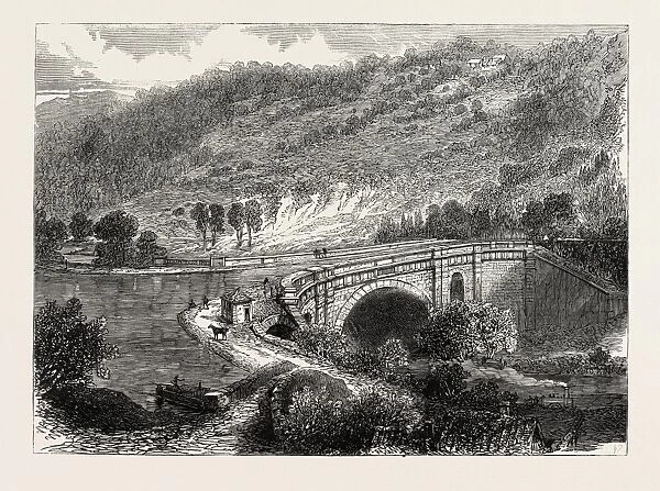 The British Association at Bath: Aqueduct of the Kennet and Avon Canal, at Limpley Stoke