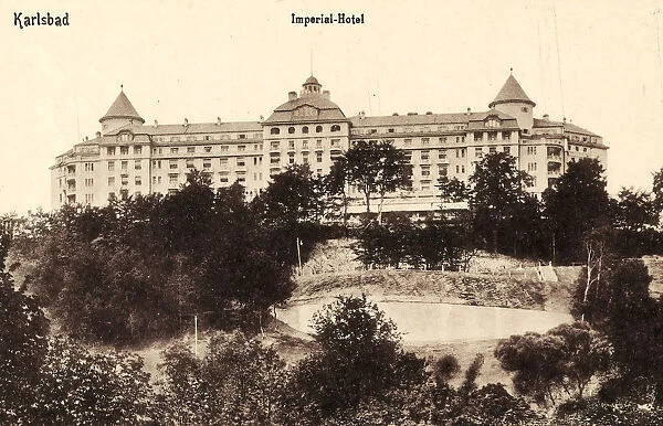 Buildings Karlovy Vary Hotel Imperial 1913 Karlovy Vary Region