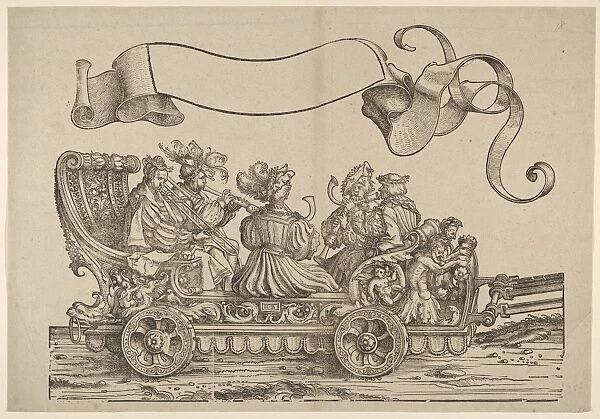 Cart Horn Musicians Triumphal Procession Emperor Maximilian I