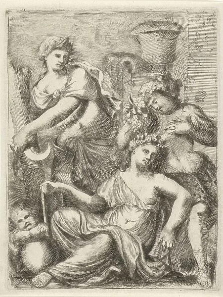 Ceres, Bacchus and Venus, Pieter van der Plas (II), 1687 - 1708