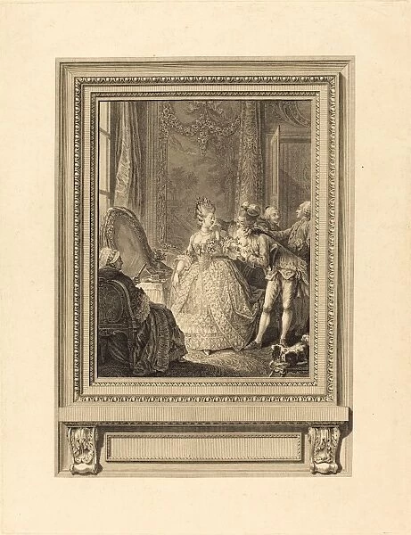 Charles Emmanuel Patas after Charles Eisen (French, 1744 - 1802), Le jour, etching