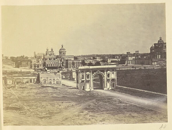 Chattar Manzil Lucknow India 1863 1887 Albumen silver print