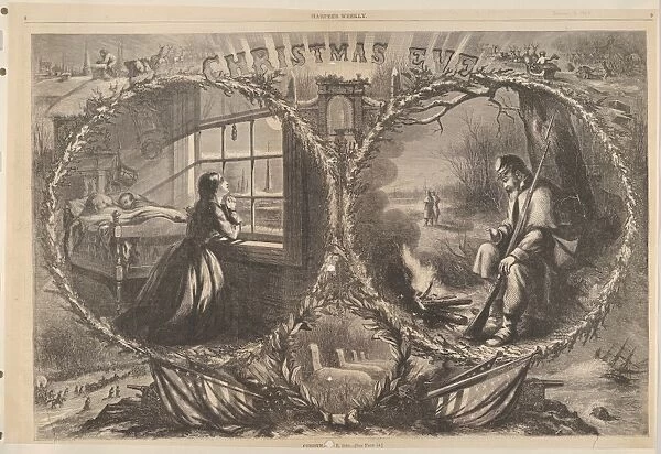 Christmas Eve 1862 Harper Weekly January 3 1863