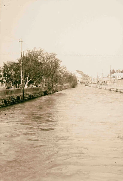 Damascus Esh-Sham River Abana El-Barada 1900
