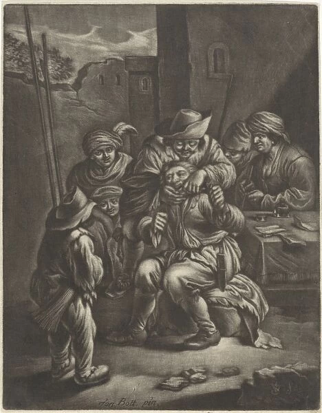 Dentist, print maker: Jan van Somer, Jan Both, 1655 - 1700