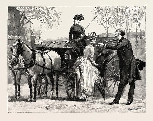 DRAWN BY PERCY MACQUOID, COACH AND HORSES, Percy Macquoid, 1852-1925, was an English