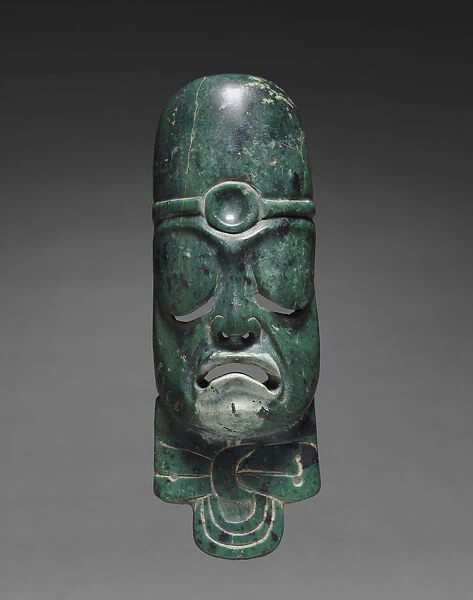 Elongated Mask Ornament 900-300 BC Mexico Olmec