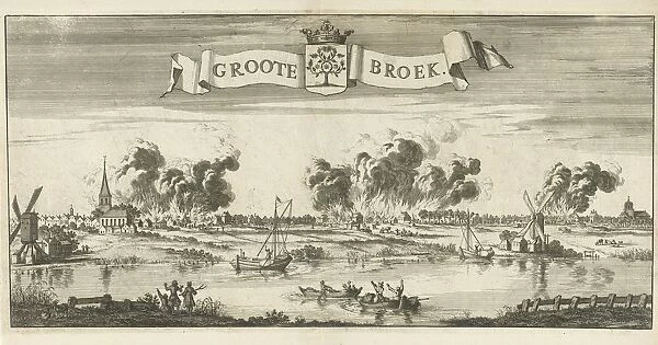 Fire Grootebroek 1694 Groote Broek title object