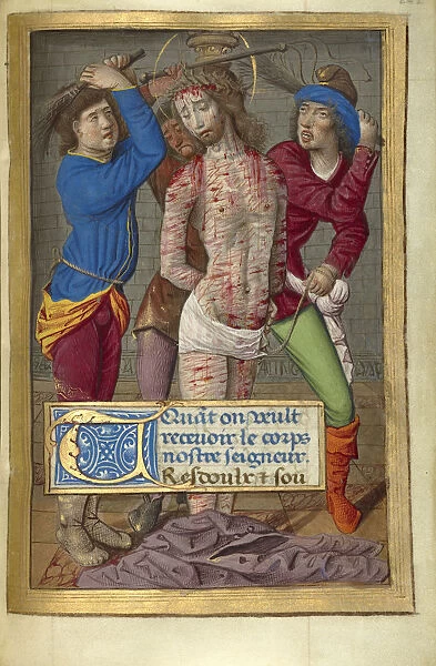 Flagellation Jean Pichore French died 1521 active