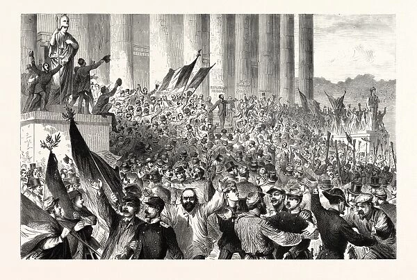 Franco-Prussian War: Gambetta Proclaim the Republic, Paris, September 4 1870