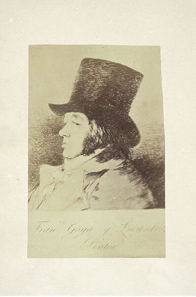 Frontispiece Etude sur Francisco Goya sa vie