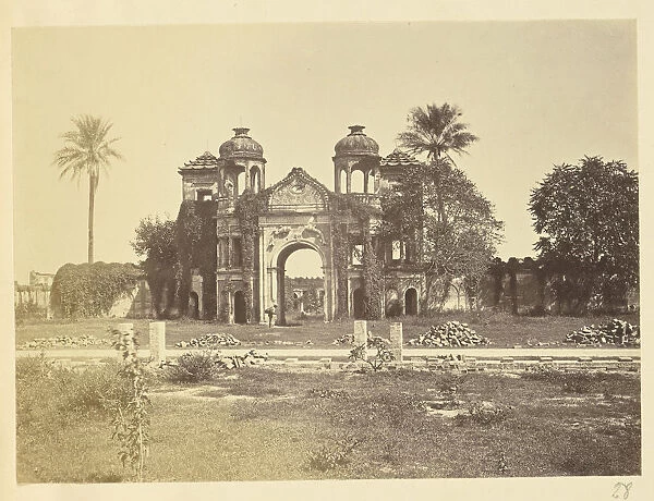 Gateway Sikandar Bagh Lucknow India 1863 1887