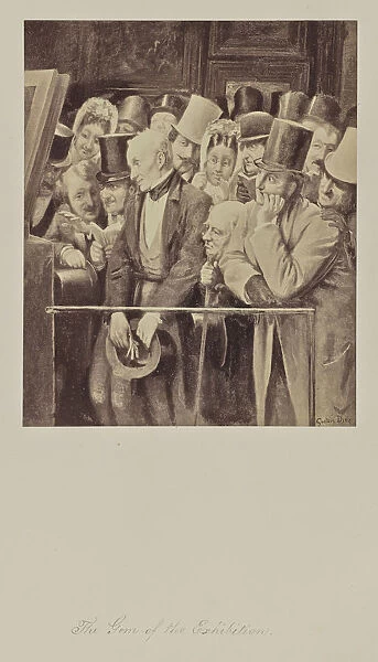 Gem Exhibition 1865 Albumen silver print