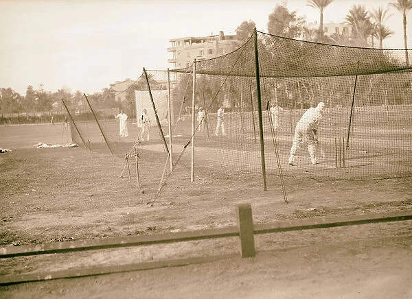 Gezira Gardens sports Cricket 1934 Egypt Cairo