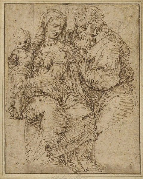 Holy Family Baldassare Peruzzi Italian 1481 1536