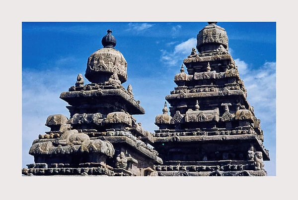 India M─ümallapuram Shore Temple 1968 Cities of Mughul India