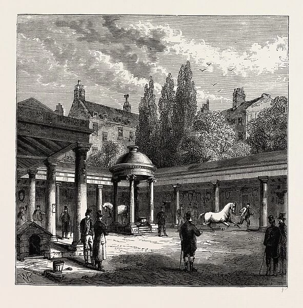 Interior of the Court-Yard of Old tattersall s
