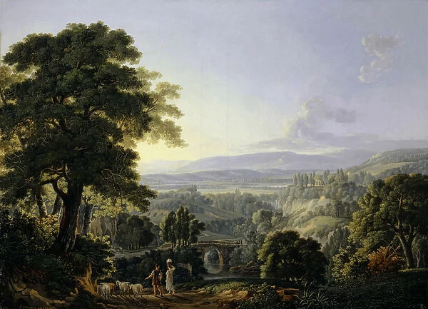 Italian Landscape 1811 oil canvas 56 x 77 cm