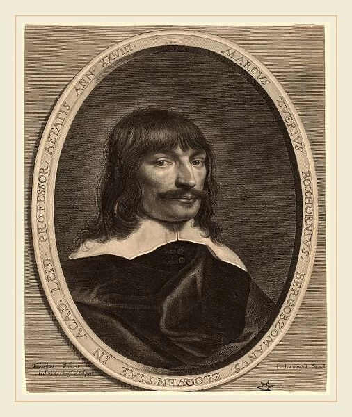 Jonas Suyderhoff after Pieter Dubordieu (Dutch, c. 1613-1686), Marcus-Zuerius Boxhorn