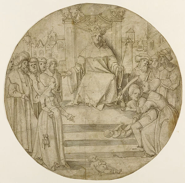 Judgment Solomon Hans von Kulmbach German 1480