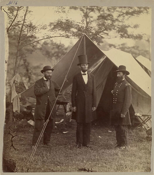 Lincoln Battlefield Antietam Maryland Alexander Gardner