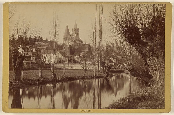 Loches French 1875 Albumen silver print