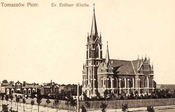 Lutheran church Tomaszow Mazowiecki 1905