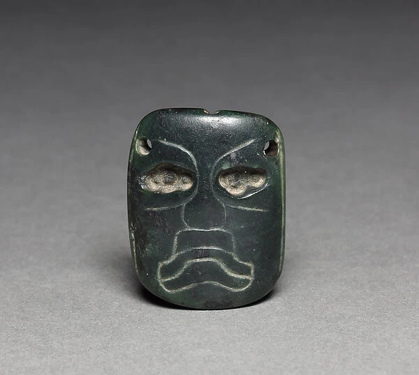 Mask 1200-300 BC Mexico Olmec Jade