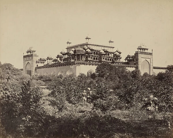 Mausoleum Akbar Secundra Agra Samuel Bourne English