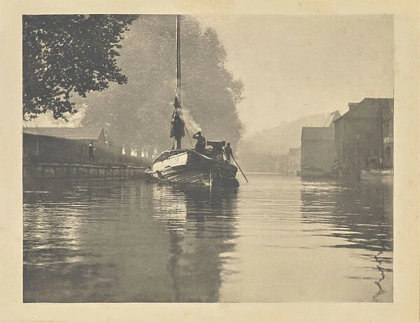Misty Morning Norwich Peter Henry Emerson British