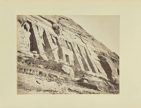 Nubie Temple d Abou Simbel dedie a Athor egypte