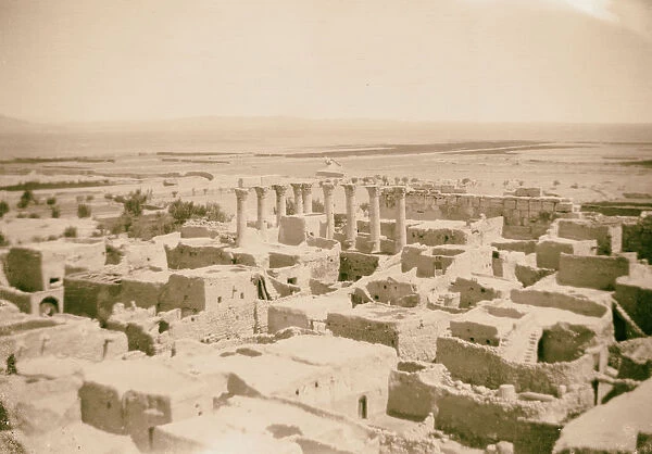 Palmyra Tadmor Native village ruins Temple Sun